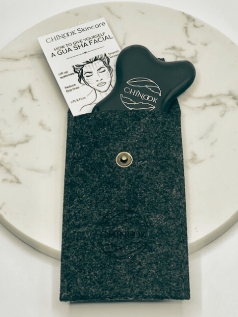 Bian Stone Gua Sha Tool | Frequency-Infused Sculpting Ritual