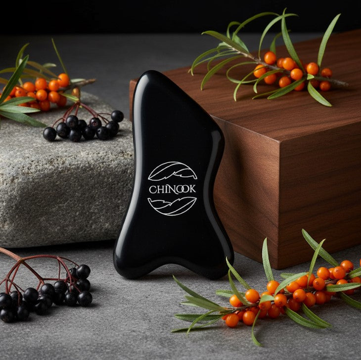 Bian Stone Gua Sha Tool | Frequency-Infused Sculpting Ritual