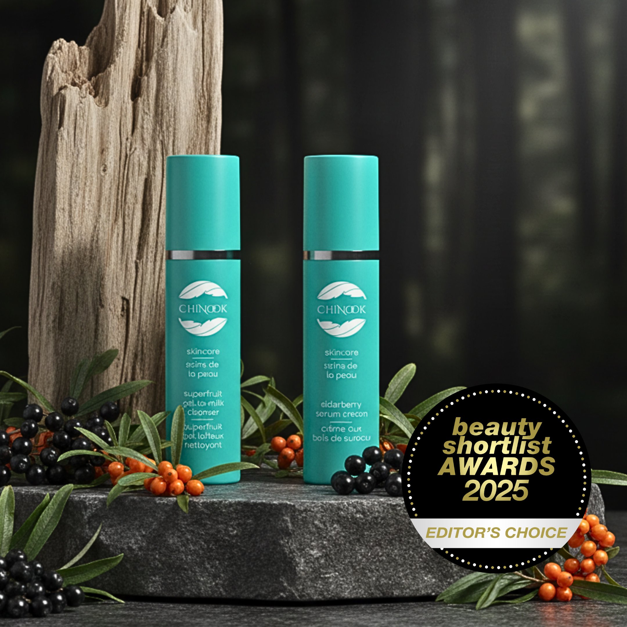 Chinook 2-Step Ritual | 4-in-1 Cleanser + 4-in-1 Serum Cream