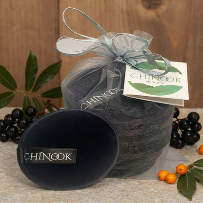 Gentle Exfoliation Sponge ~ Small Black (7 Pack)