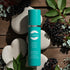 Teal skincare Elderberry serum cream bottle with &
